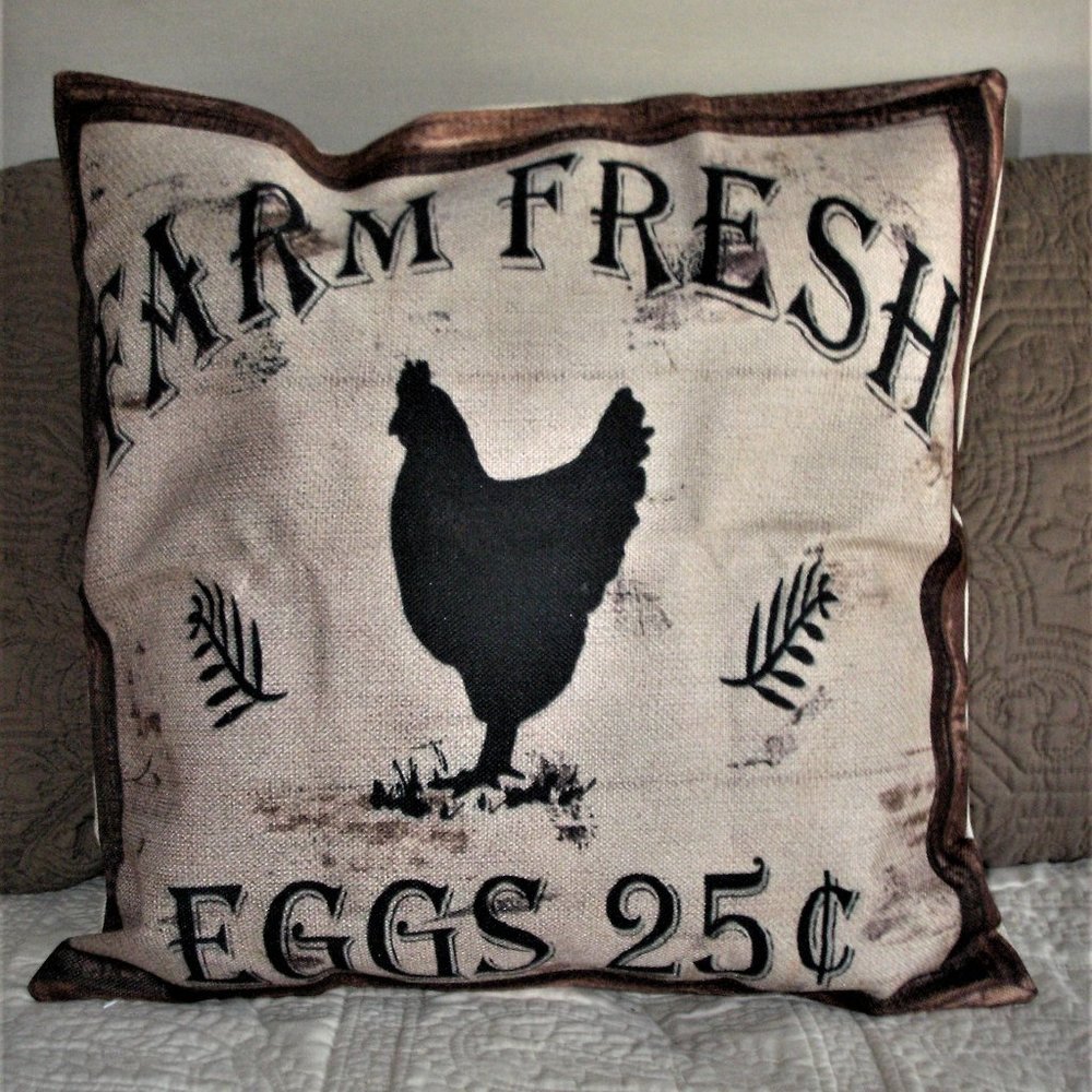 Vintage Farmhouse Pillow Cover